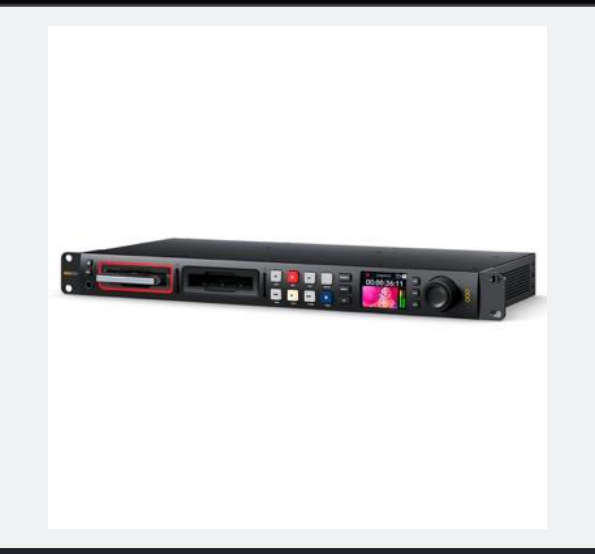 Blackmagic HyperDeck Studio 4K Pro product image